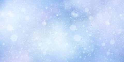 blue bokeh background