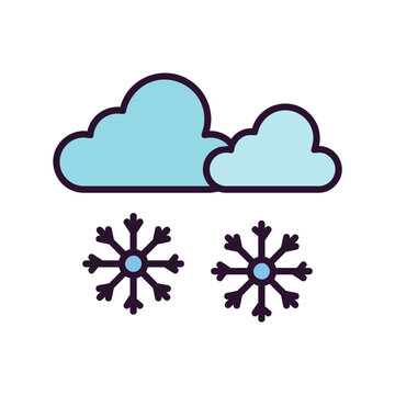 Snowfalling Icon