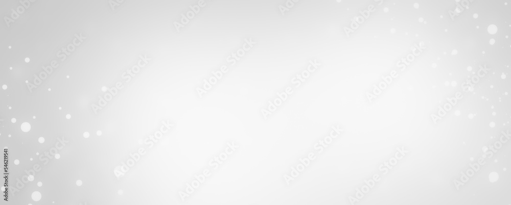 Canvas Prints abstract silver background with bokeh christmas background