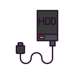 External Hard Drive Icon