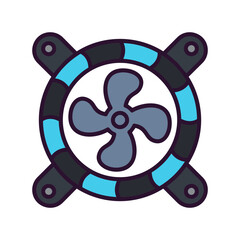 Cooling Fan Icon