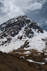 mountains with snow in Switzerland