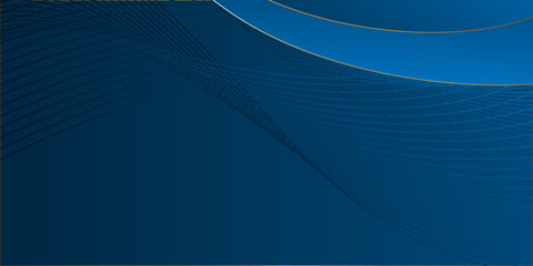 Abstract waving line particle technology blue background. Usable for internet or website.