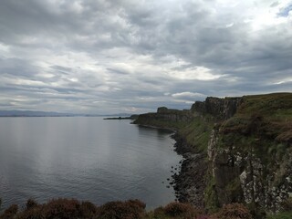 cliff in scotland