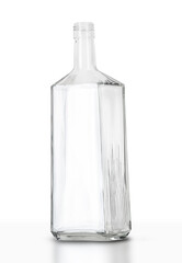 large glass bottle of vodka
