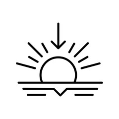 Sunset Icon