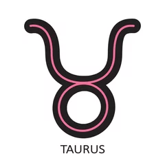 Deurstickers Horoscoop zodiac signs-02