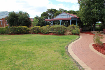 Obraz premium public garden in corrigin in australia