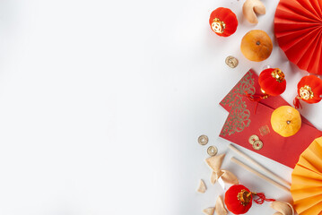 Naklejka na ściany i meble Chinese new year background