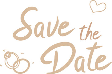 Save the date Valentine day