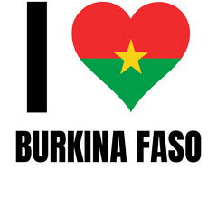 My love country flag templet in world