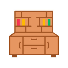 Fototapeta premium Shelf Icon