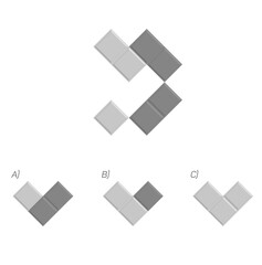 Visual intelligence questions IQ TEST, visual intelligence questions. Find the missing, Find the missing piece