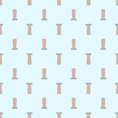 Contemporary printable seamless pattern. Vector illustration.