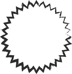 Chalk outline blank label ribbon vector illustration. Chalk style curved shape white bookmark, tags or labels with blank space for message