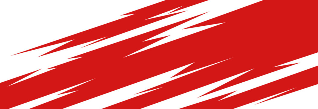 Side body graphic sticker. Abstract racing design concept. Car decal wrap design for motorcycle, boat, truck, car, boat and more.