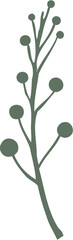 Floral Ornaments Vector Tree With Leaves