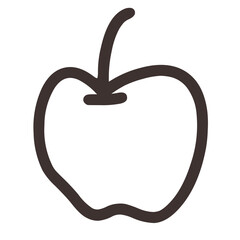 Outline Apple 