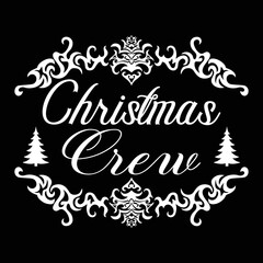 Modern Christmas t shirt design