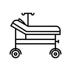 Hospital Bed Icon