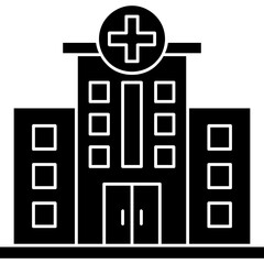 Obraz premium Hospital Icon