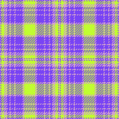 Pattern plaid seamless. Texture textile tartan. Fabric vector background check.