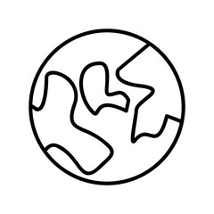 Earth Planet Icon