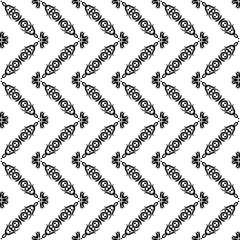 black and white seamless pattern 