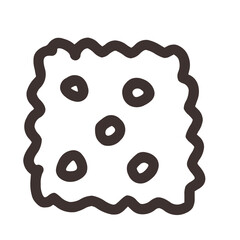 outline Biscuit 