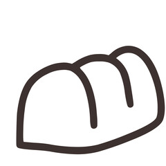 outline Brioche Bread 