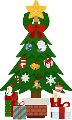 クリスマスツリー01++