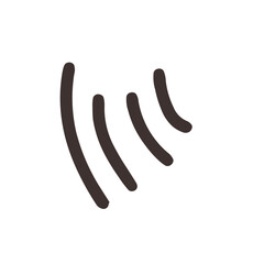 Autumn four line Curve doodle