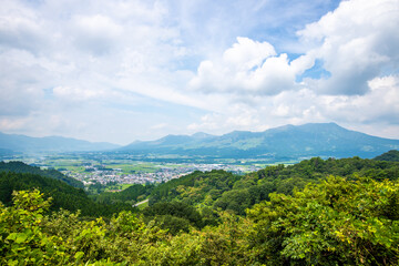 宮崎県　高千穂町の風景
