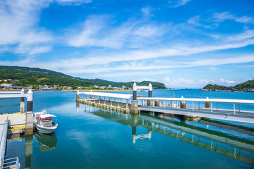 長崎県口之津　島鉄バスフェリー乗場
