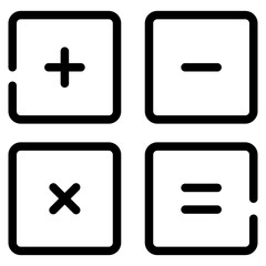 Obraz premium Calculator Icon