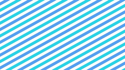 背景用斜めストライプの素材さわやか系（ミントブルー） © mint