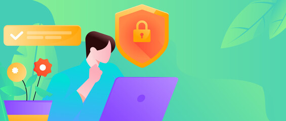 Business work character flat vector concept operation illustration
