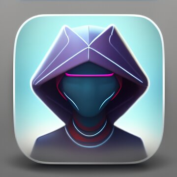 Low Poly Character  Ios Mac App Icon