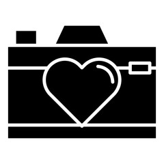 love camera icon