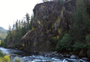 Umpqua River in the Cascade Range, Oregon