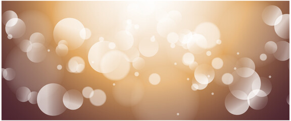 Abstract background with bokeh defocused lights.