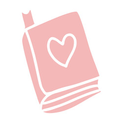 Valentine Doodle Book Heart 