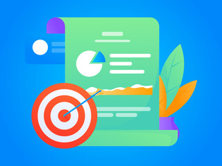 Business work character flat vector concept operation illustration
