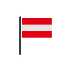 Austria independence day icon set, Austria independence day vector set sign symbol