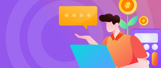 Business work character flat vector concept operation illustration
