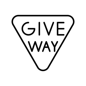 Give Way Icon