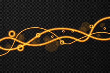 Abstrack Neon Stroke Background