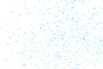 背景素材_カラフルなドット_青