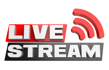 live streaming 3d render