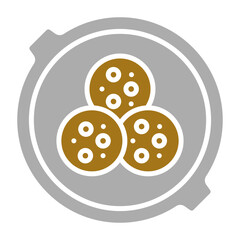 Falafel Icon Style